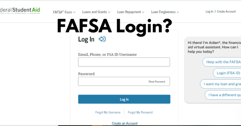 How to Log In and Manage Your Financial Aid