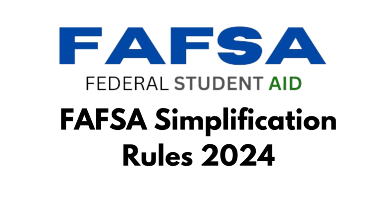 FAFSA Simplification Rules 2024