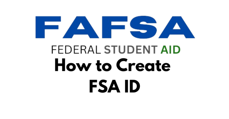 How to Create FSA ID